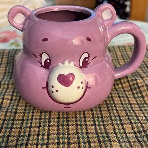 NEW PURPLE CARE BEAR MUG